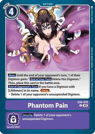 Phantom Pain [EX6-070] [Infernal Ascension] - Trinity Hobby
