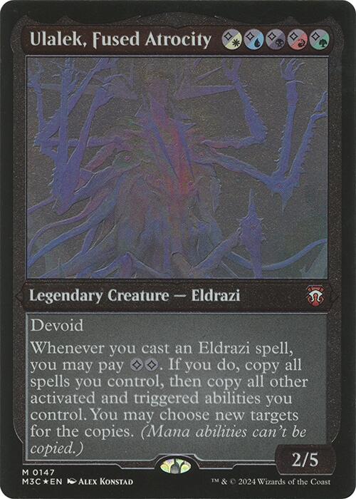 Ulalek, Fused Atrocity (Display Commander) [Modern Horizons 3 Commander] - Trinity Hobby