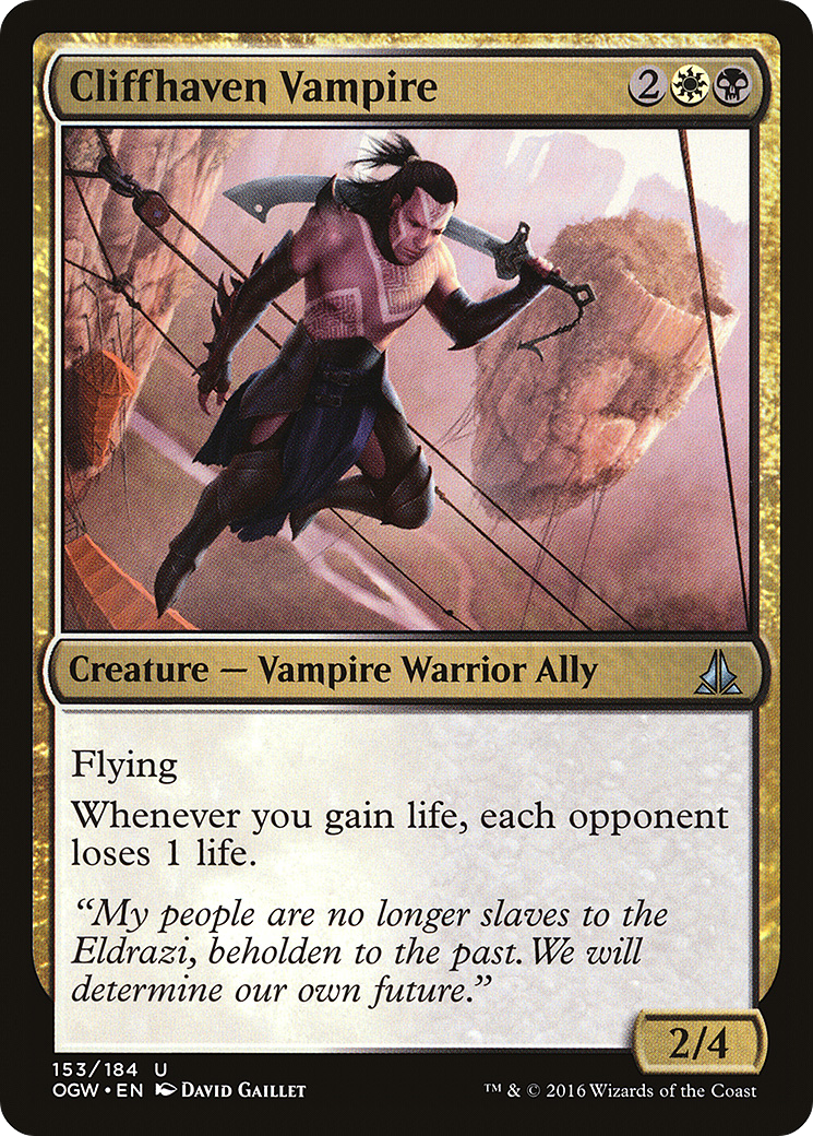 Cliffhaven Vampire [Oath of the Gatewatch] - Trinity Hobby