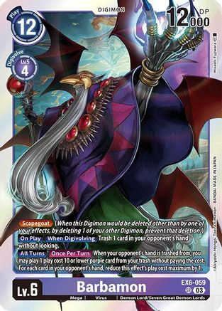 Barbamon [EX6-059] [Infernal Ascension] - Trinity Hobby
