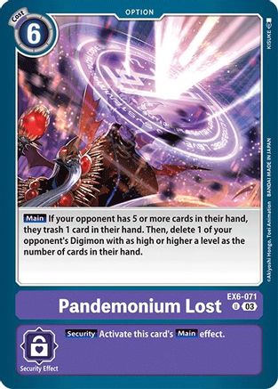 Pandemonium Lost [EX6-071] [Infernal Ascension] - Trinity Hobby
