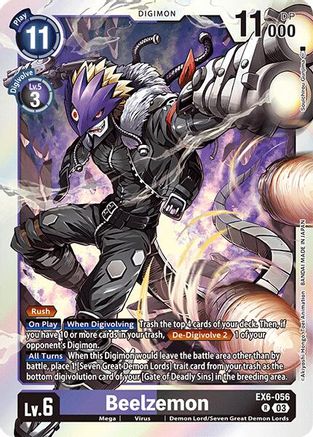 Beelzemon [EX6-056] [Infernal Ascension] - Trinity Hobby