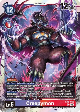 Creepymon [EX6-058] [Infernal Ascension] - Trinity Hobby
