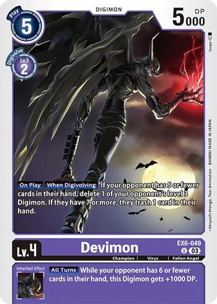 Devimon [EX6-049] [Infernal Ascension] - Trinity Hobby