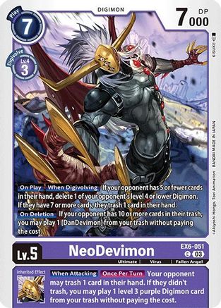 NeoDevimon [EX6-051] [Infernal Ascension] - Trinity Hobby