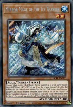 Mirror Mage of the Ice Barrier [BLTR-EN007] Secret Rare - Trinity Hobby