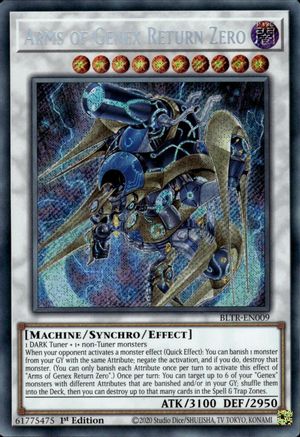 Arms of Genex Return Zero [BLTR-EN009] Secret Rare - Trinity Hobby