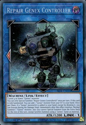 Repair Genex Controller [BLTR-EN010] Secret Rare - Trinity Hobby