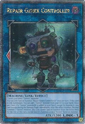 Repair Genex Controller (Quarter Century Secret Rare) [BLTR-EN010] Quarter Century Secret Rare - Trinity Hobby