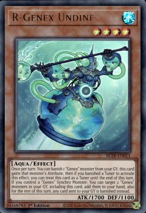 R-Genex Undine [BLTR-EN011] Ultra Rare - Trinity Hobby