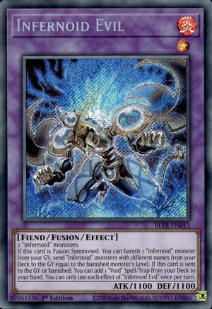 Infernoid Evil [BLTR-EN013] Secret Rare - Trinity Hobby