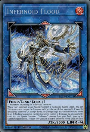 Infernoid Flood [BLTR-EN014] Secret Rare - Trinity Hobby