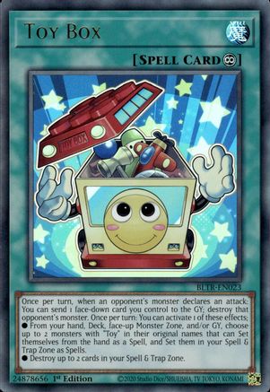 Toy Box [BLTR-EN023] Ultra Rare - Trinity Hobby
