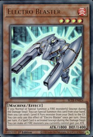 Electro Blaster [BLTR-EN024] Ultra Rare - Trinity Hobby