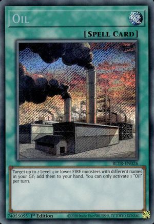 Oil [BLTR-EN026] Secret Rare - Trinity Hobby