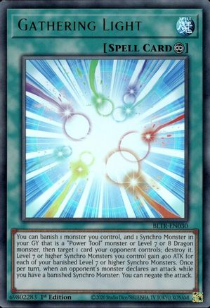 Gathering Light [BLTR-EN030] Ultra Rare - Trinity Hobby