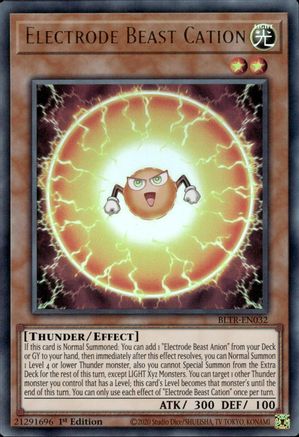 Electrode Beast Cation [BLTR-EN032] Ultra Rare - Trinity Hobby
