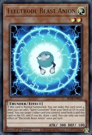 Electrode Beast Anion [BLTR-EN033] Ultra Rare - Trinity Hobby