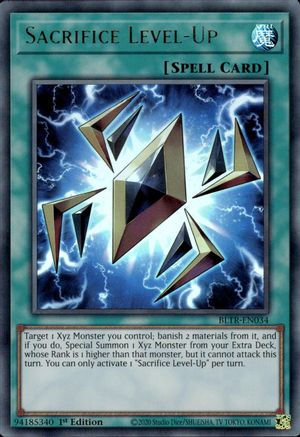 Sacrifice Level-Up [BLTR-EN034] Ultra Rare - Trinity Hobby