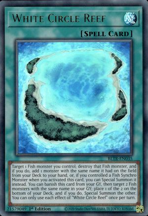 White Circle Reef [BLTR-EN035] Ultra Rare - Trinity Hobby