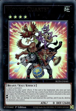 Wonky Quartet [BLTR-EN040] Ultra Rare - Trinity Hobby
