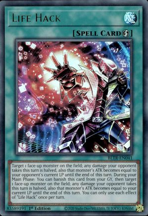 Life Hack [BLTR-EN041] Ultra Rare - Trinity Hobby