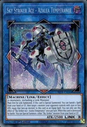 Sky Striker Ace - Azalea Temperance [BLTR-EN044] Secret Rare - Trinity Hobby