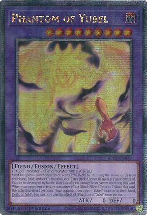 Phantom of Yubel (Quarter Century Secret Rare) [BLTR-EN047] Quarter Century Secret Rare - Trinity Hobby