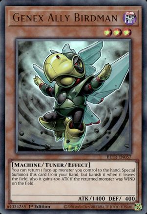 Genex Ally Birdman [BLTR-EN057] Ultra Rare - Trinity Hobby