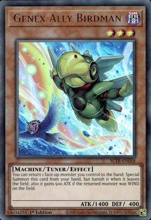 Genex Ally Birdman (Alternate Art) [BLTR-EN058] Ultra Rare - Trinity Hobby