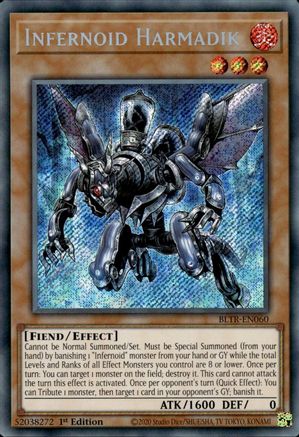 Infernoid Harmadik [BLTR-EN060] Secret Rare - Trinity Hobby