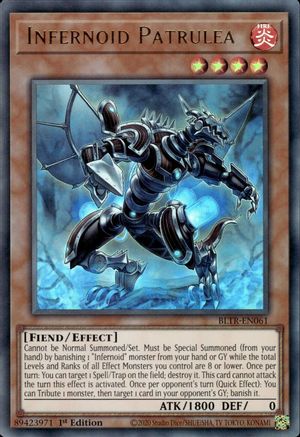 Infernoid Patrulea [BLTR-EN061] Ultra Rare - Trinity Hobby
