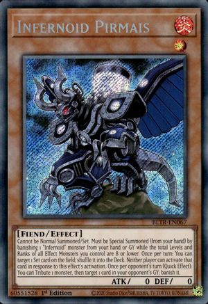 Infernoid Pirmais [BLTR-EN067] Secret Rare - Trinity Hobby