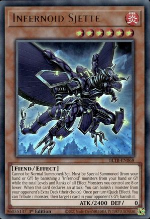 Infernoid Sjette [BLTR-EN068] Ultra Rare - Trinity Hobby