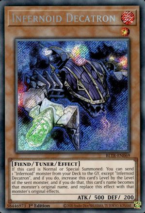 Infernoid Decatron [BLTR-EN069] Secret Rare - Trinity Hobby