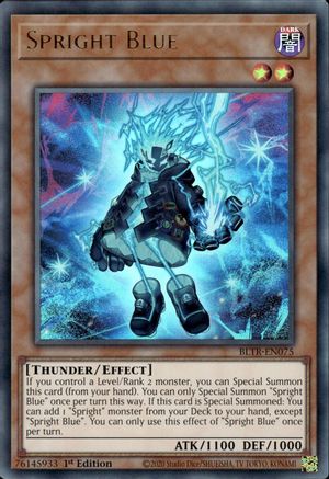 Spright Blue [BLTR-EN075] Ultra Rare - Trinity Hobby