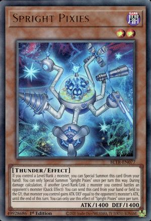 Spright Pixies [BLTR-EN077] Ultra Rare - Trinity Hobby