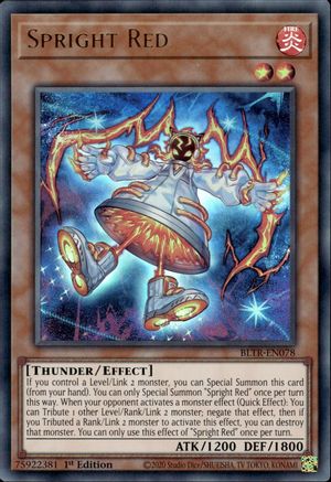 Spright Red [BLTR-EN078] Ultra Rare - Trinity Hobby