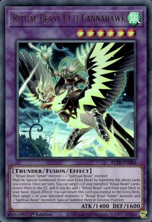 Ritual Beast Ulti-Cannahawk [BLTR-EN084] Ultra Rare - Trinity Hobby