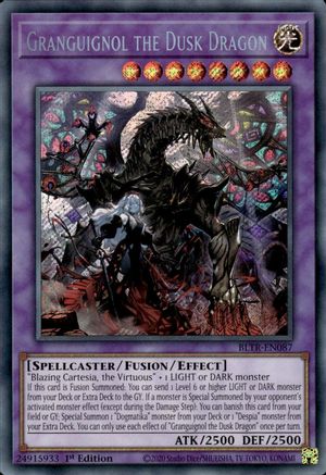 Granguignol the Dusk Dragon [BLTR-EN087] Secret Rare - Trinity Hobby