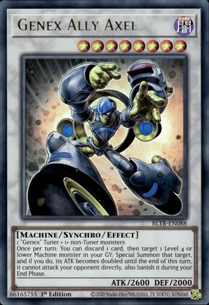 Genex Ally Axel [BLTR-EN088] Ultra Rare - Trinity Hobby