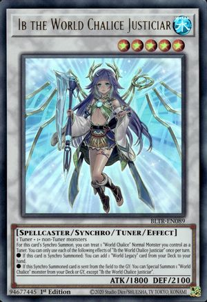 Ib the World Chalice Justiciar [BLTR-EN089] Ultra Rare - Trinity Hobby