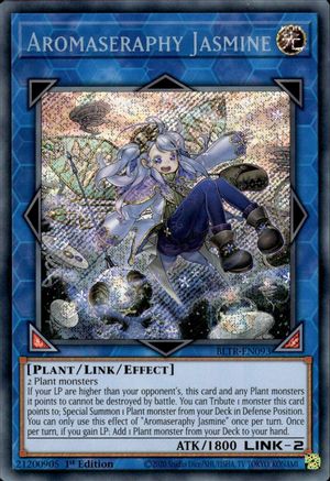 Aromaseraphy Jasmine [BLTR-EN093] Secret Rare - Trinity Hobby