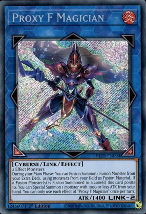 Proxy F Magician [BLTR-EN094] Secret Rare - Trinity Hobby