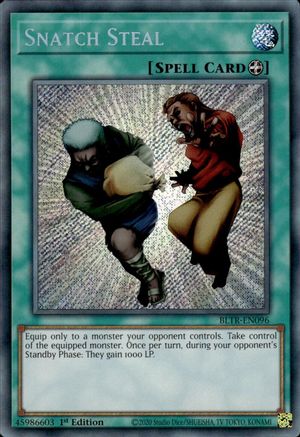 Snatch Steal [BLTR-EN096] Secret Rare - Trinity Hobby