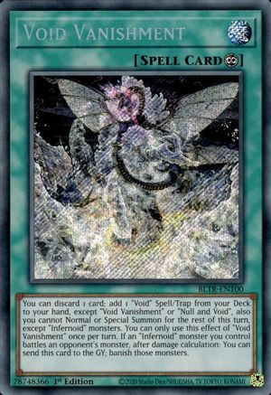 Void Vanishment [BLTR-EN100] Secret Rare - Trinity Hobby