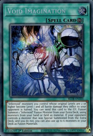 Void Imagination [BLTR-EN101] Secret Rare - Trinity Hobby