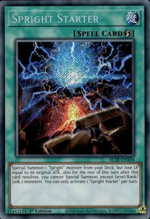 Spright Starter [BLTR-EN104] Secret Rare - Trinity Hobby