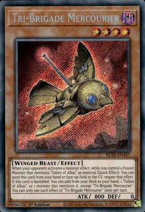 Tri-Brigade Mercourier [BLTR-EN107] Secret Rare - Trinity Hobby