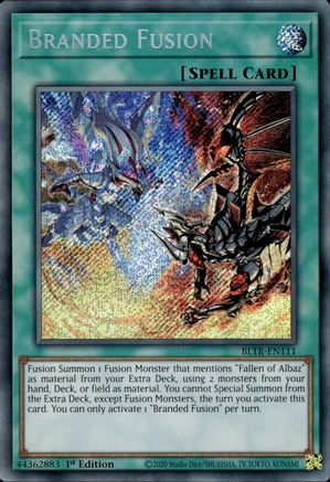 Branded Fusion [BLTR-EN111] Secret Rare - Trinity Hobby